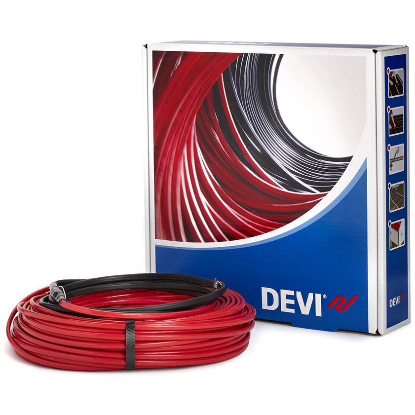 нагревательный кабель devi DEVIflex 18T (DTIP-18), 310 Вт, 17,5 м фото 1