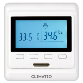 Терморегулятор CLIMATIQ PT, белый