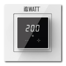IQ THERMOSTAT D (белый/черный)