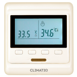 Терморегулятор CLIMATIQ PT, слоновая кость