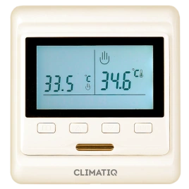 Терморегулятор CLIMATIQ PT, слоновая кость