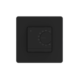 Термостат EU19 черный матовый