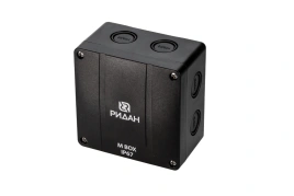 Коробка распределительная Ridan M BOX, 110х110х67 мм, IP66/IP67, черная