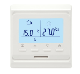 Термостат E51 белый