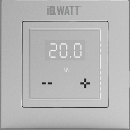 IQ THERMOSTAT D (серебристый металлик)