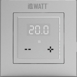 IQ THERMOSTAT D (серебристый металлик)