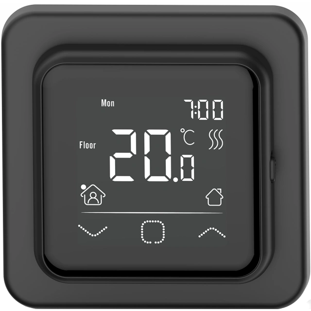 IQ THERMOSTAT SMART HEAT (черный) фото 1