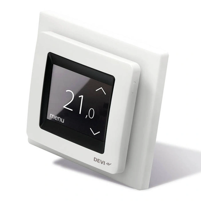 DEVIreg Touch белый терморегулятор деви ( терморегуляторы devi  без wi fi ) фото 1