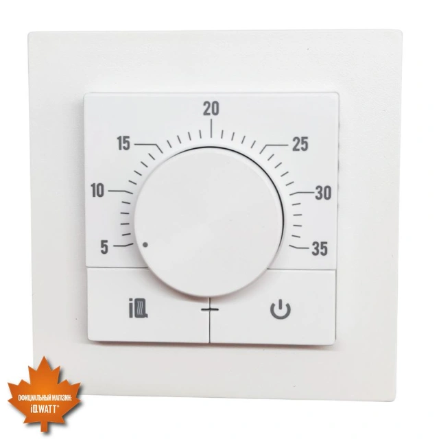 IQ THERMOSTAT Dm белый фото 1