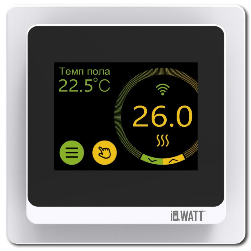 IQ THERMOSTAT SMART HEAT WiFi (А) белый фото 1