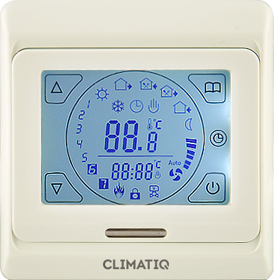 Терморегулятор CLIMATIQ ST, слоновая кость фото 1