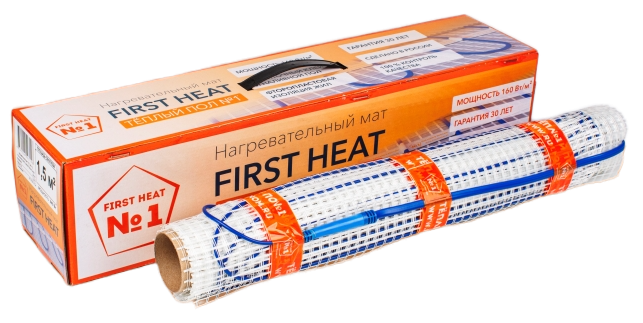 Нагревательный мат ТСП-160, 80 Вт, 0,5 кв.м фото 1