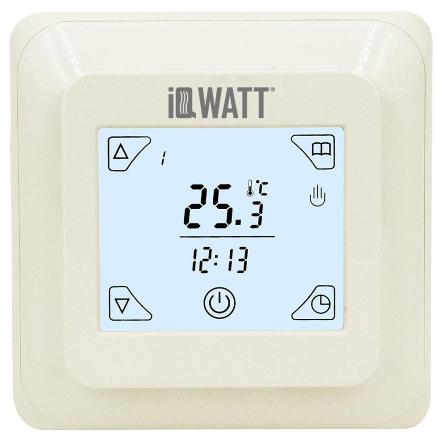 Терморегулятор IQ THERMOSTAT TS, слон. кость фото 1