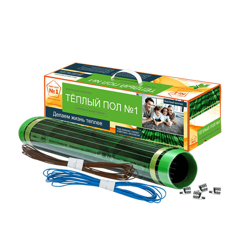 Теплый пленочный пол сплошной фото 1