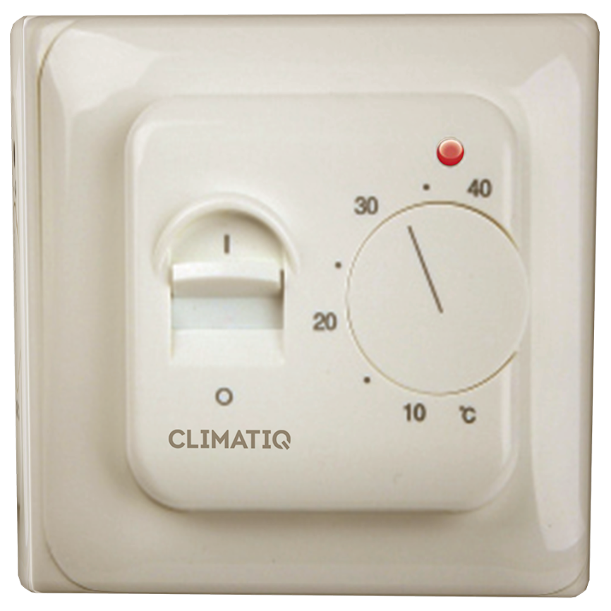 Терморегулятор CLIMATIQ BT, слоновая кость фото 1