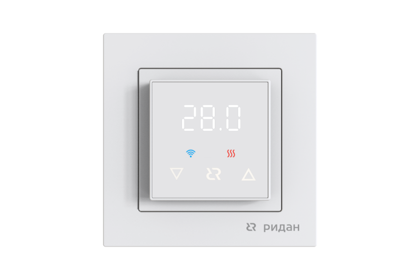 Ридан Classy терморегулятор Wi-Fi белый фото 1